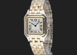 Cartier Panthère W2PN0007 (2024) - Wit wijzerplaat 37mm Goud/Staal