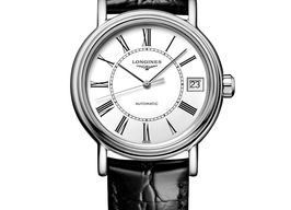 Longines Présence L4.322.4.11.2 (2024) - White dial 30 mm Steel case