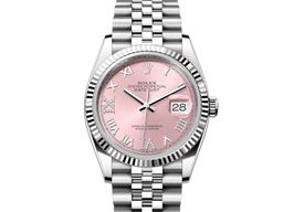 Rolex Datejust 36 126234-0031 (2023) - Pink dial 36 mm Steel case