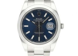 Rolex Datejust 41 126300 (2024) - Blue dial 41 mm Steel case