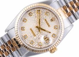 Rolex Datejust 36 16233 (1993) - Beige dial 36 mm Gold/Steel case