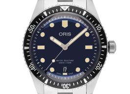 Oris Divers Sixty Five 01 733 7707 4055-07 8 20 18 (2023) - Blauw wijzerplaat 40mm Staal