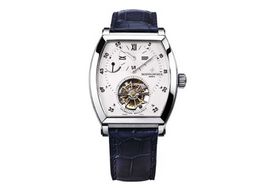 Vacheron Constantin Malte 30080/000P (Onbekend (willekeurig serienummer)) - Zilver wijzerplaat 40mm Platina