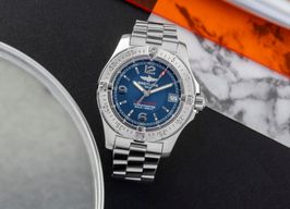 Breitling Colt Oceane A77380 (2005) - Blauw wijzerplaat 33mm Staal