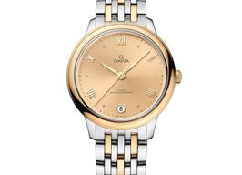 Omega De Ville 434.20.34.20.08.001 (2026) - Champagne wijzerplaat 34mm Goud/Staal