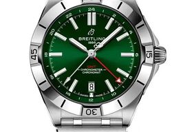 Breitling Chronomat GMT A32398101L1A1 (2025) - Green dial 40 mm Steel case