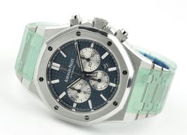 Audemars Piguet Royal Oak Chronograph 26331ST.OO.1220ST.01 (2021) - Blauw wijzerplaat 41mm Staal