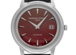 Frederique Constant Slimline FC-702SD3SD6 (Onbekend (willekeurig serienummer)) - Zilver wijzerplaat 39mm Staal