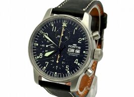 Fortis Flieger 597.10.141.1 (Unknown (random serial)) - Black dial 42 mm Steel case