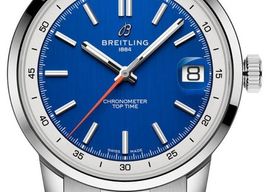 Breitling Top Time AB3113A71C1A1 (2026) - Blauw wijzerplaat 38mm Staal