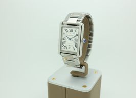Cartier Tank Solo W5200028 (2014) - Silver dial 31 mm Steel case