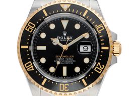 Rolex Sea-Dweller 126603 (2019) - Black dial 43 mm Gold/Steel case