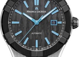 Maurice Lacroix Aikon AC6008-SSL40-331-4 (2026) - Zwart wijzerplaat 43mm Staal