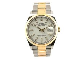 Rolex Datejust 36 126233 (2021) - Wit wijzerplaat 36mm Staal