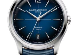 Baume & Mercier Clifton M0A10771 (2026) - Blauw wijzerplaat 39mm Staal