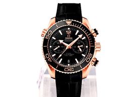 Omega Seamaster Planet Ocean Chronograph 215.63.46.51.01.001 (2025) - Black dial 46 mm Rose Gold case