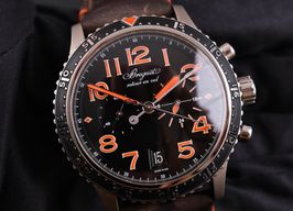 Breguet Type XX - XXI - XXII 3815TI/HO/3ZU (2022) - Black dial 42 mm Titanium case