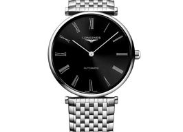 Longines La Grande Classique L4.918.4.51.6 (2024) - Zwart wijzerplaat 38mm Staal