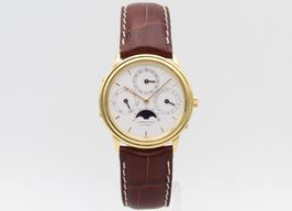 Audemars Piguet Quantieme Perpetual Calendar BA5548 (1983) - White dial 36 mm Yellow Gold case