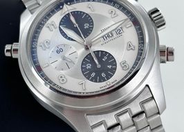 IWC Pilot Spitfire Chronograph IW371806 (2011) - Silver dial 44 mm Steel case