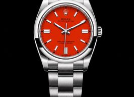 Rolex Oyster Perpetual 36 126000 (2022) - Red dial 36 mm Steel case