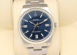 Rolex Oyster Perpetual 41 124300 (2023) - Blue dial 41 mm Steel case