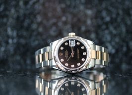 Rolex Datejust 31 178341 (2015) - Black dial 31 mm Gold/Steel case