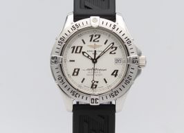 Breitling Colt Automatic A17050 (Unknown (random serial)) - White dial 38 mm Steel case
