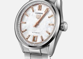 TAG Heuer Carrera Lady WBN231C.BA0001 (2024) - Parelmoer wijzerplaat 36mm Staal