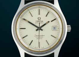 Omega Seamaster Cosmic 166.128 (1973) - Wit wijzerplaat 38mm Staal