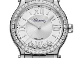 Chopard Happy Sport 278608-3004 (2022) - Zilver wijzerplaat 33mm Staal