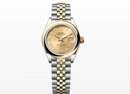 Rolex Lady-Datejust 279163 (2021) - Champagne wijzerplaat 28mm Goud/Staal