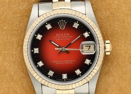 Rolex Datejust 31 68273 (1993) - Red dial 31 mm Gold/Steel case