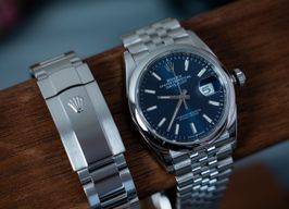 Rolex Datejust 36 126200 (2020) - Blue dial 36 mm Steel case