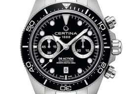 Certina DS Action C0328271105100 (2024) - Zwart wijzerplaat 45mm Staal