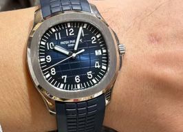 Patek Philippe Aquanaut 5168G-001 (2024) - Blue dial 42 mm White Gold case
