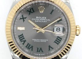 Rolex Datejust 41 126333 (2023) - Grey dial 41 mm Gold/Steel case