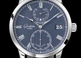 Glashütte Original Senator Chronometer 1-58-01-05-34-30 (2022) - Blue dial 42 mm White Gold case