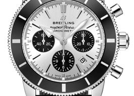 Breitling Superocean Heritage II Chronograph AB0162121G1S1 (2025) - Silver dial 44 mm Steel case