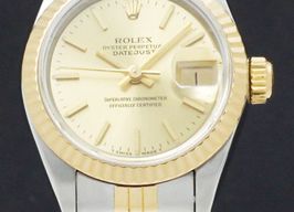 Rolex Lady-Datejust 69173 (1993) - Gold dial 26 mm Gold/Steel case