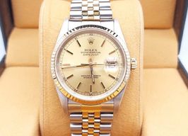 Rolex Datejust 36 16233 (2003) - Champagne dial 36 mm Gold/Steel case