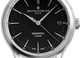 Baume & Mercier Clifton M0A10399 (2022) - Black dial 40 mm Steel case