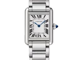 Cartier Tank WSTA0121 (2025) - Silver dial 22 mm Steel case