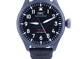 IWC Big Pilot Top Gun IW329801 (2023) - Black dial 44 mm Ceramic case