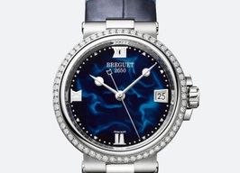 Breguet Marine 9518ST/E2/984/D000 (2022) - Blauw wijzerplaat Onbekend Staal