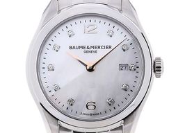 Baume & Mercier Clifton M0A10176 (2023) - Parelmoer wijzerplaat 30mm Staal