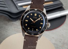 Oris Divers Sixty Five 01 733 7707 4354-07 5 20 55 (Onbekend (willekeurig serienummer)) - Zwart wijzerplaat 40mm Staal
