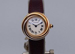 Cartier Trinity 2357 (Unknown (random serial)) - White dial 27 mm Yellow Gold case