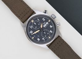 IWC Pilot Spitfire Chronograph IW387901 (2024) - Black dial 41 mm Steel case