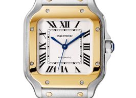 Cartier Santos W2SA0016 (2025) - Zilver wijzerplaat 35mm Staal